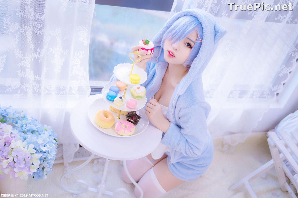 Image [MTCos] 喵糖映画 Vol.043 – Chinese Cute Model – Sexy Rem Cosplay - TruePic.net - Picture-25