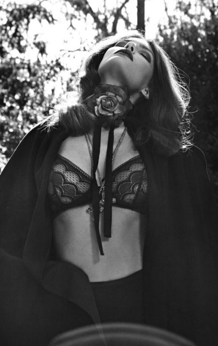 frou frou fashionista, lingerie editorial, lingerie as outerwear