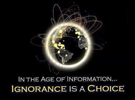 In The Age Of Information: Ignorance Is A Choice