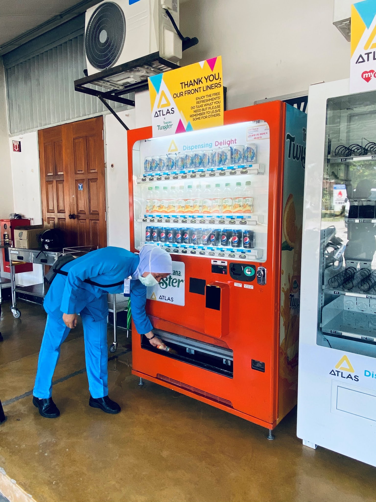 Sugoi Days ATLAS Vending supports medical frontliners with refreshing