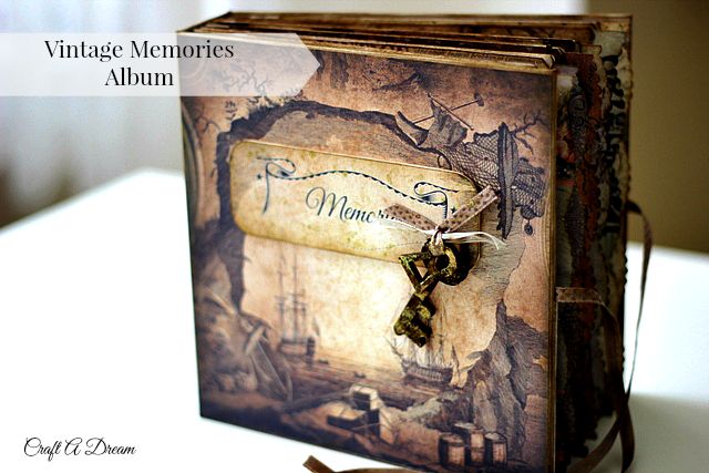 vintage-album srapbook-mini-album