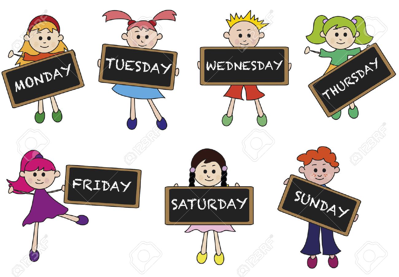 All Week Name Week Names In Hindi And English 7 Days Name In English