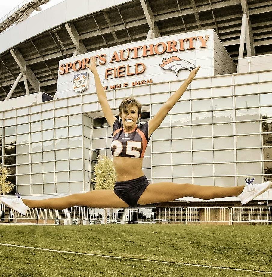 Pro Cheerleader Heaven Denver Broncos Cheerleader Sam Brings Her Spunk