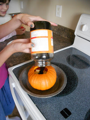 Almost Unschoolers: Roasting Pumpkins and Seeds