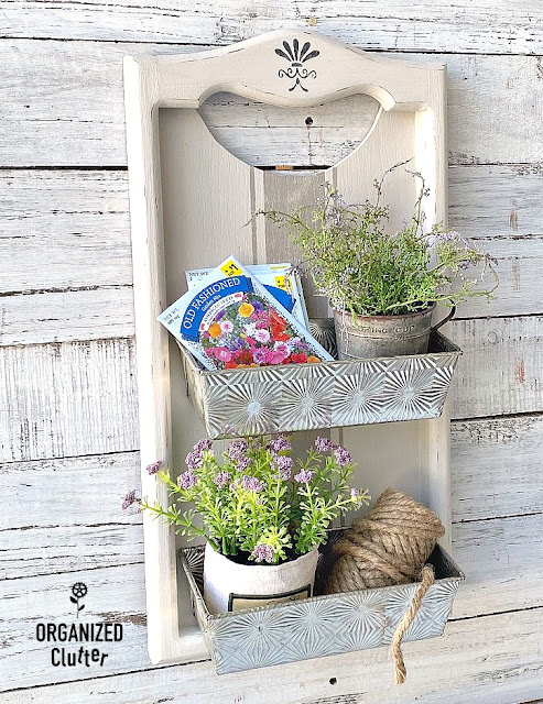 Thrift Shop Fish Cutting Board Repurpose - Organized Clutter