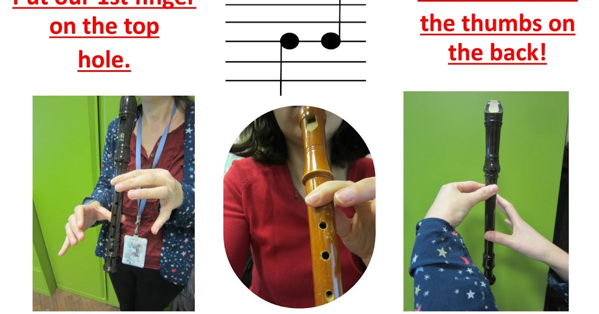 Music at Chadwell Year 1 Recorder Lesson 1