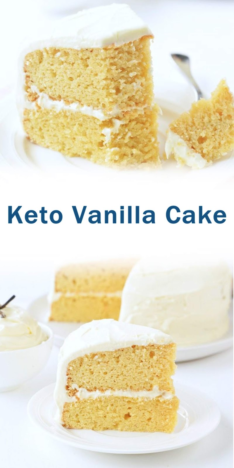 Kêto Vanilla Cakê 3 SECONDS