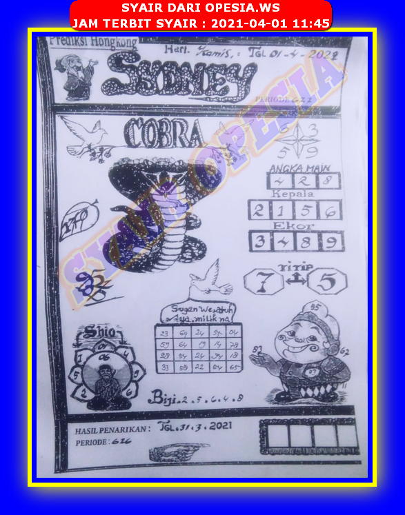 Syair sdy 19 Desember 2020 KODE SYAIR SGP SYAIR HK SYAIR SYDNEY 2021