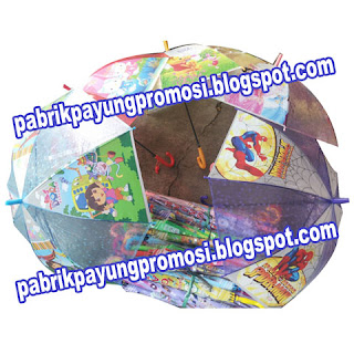 Payung Handle J Anak Karakter