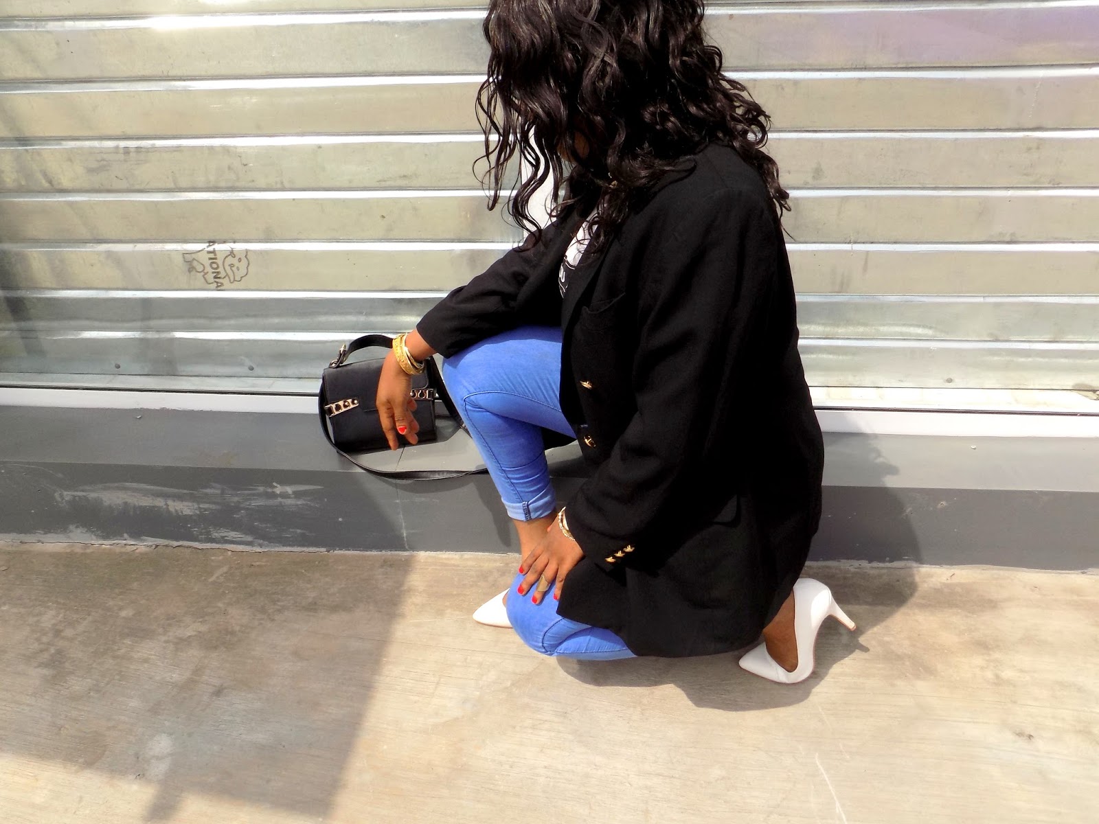 STYLING AN OVERSIZE BLAZER Lagos City Chic by Mary Edoro