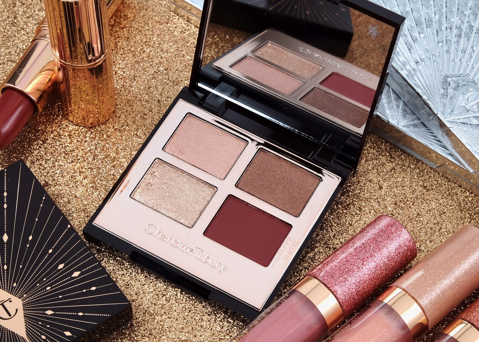 Charlotte Tilbury | Holiday 2020 Collection: Review and Swatches | The Happy Sloths: Beauty