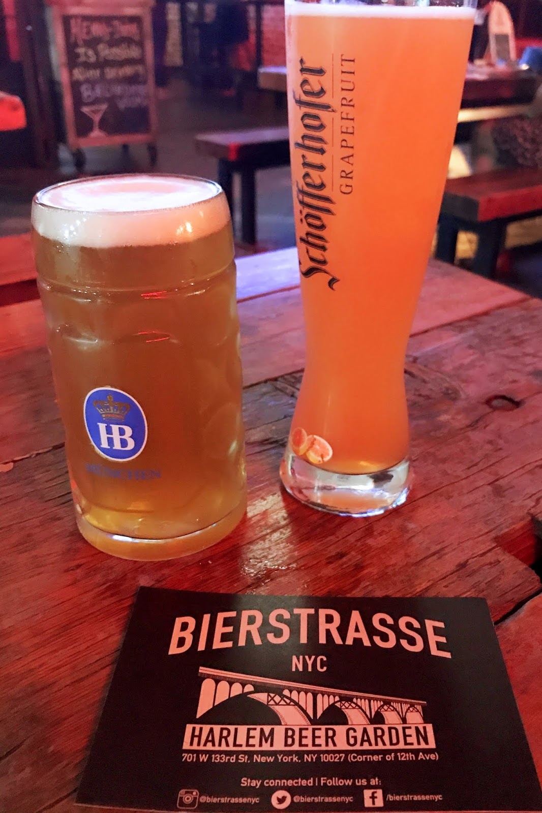 [NYC Harlem] Bierstrasse NYC Harlem Beer Garden