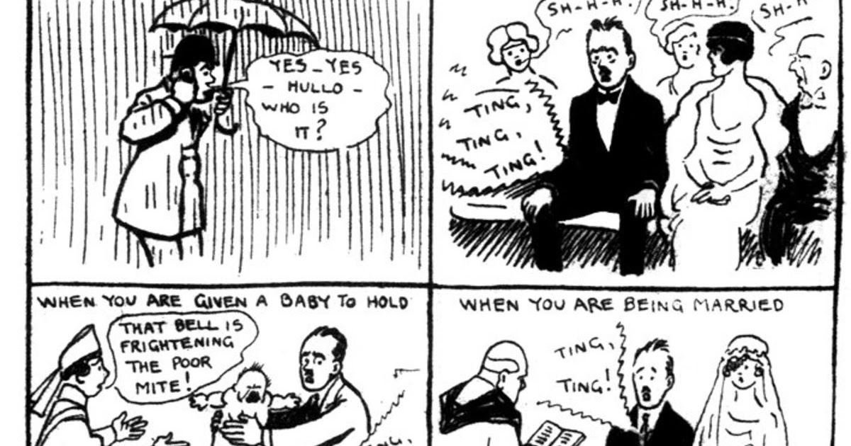 The Pocket Telephone CenturyOld Comic Predicting the Horrors of the