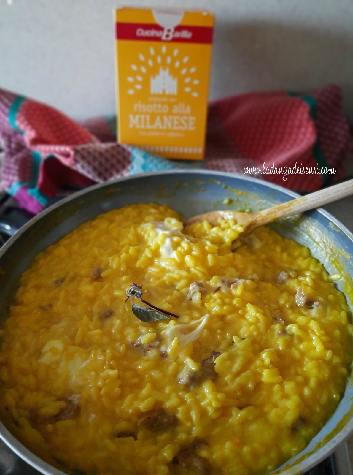 La Danza dei Sensi Risotto alla Milanese Cucina Barilla