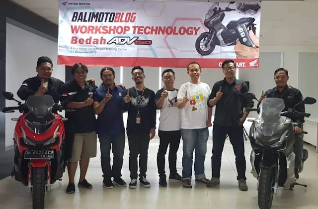 Bedah Honda ADV150 Bali MotoBlog dan Astra Motor Bali