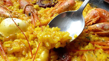Arroz meloso con gambas