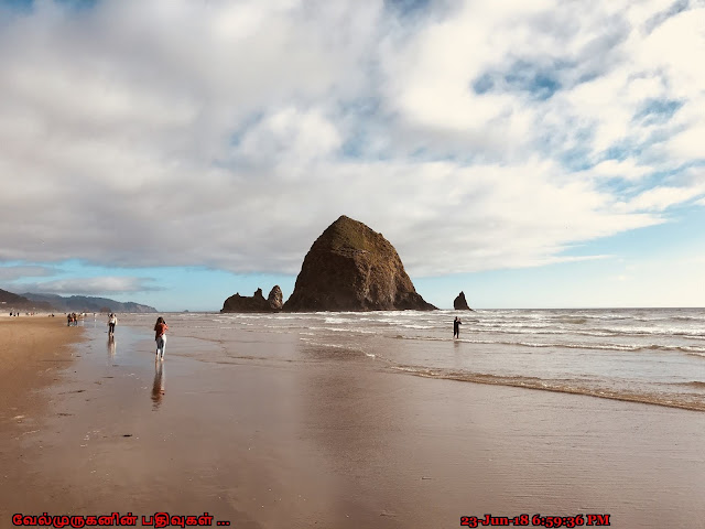 Haystack Rock in Oregon 