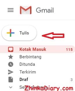 Cara mengirim email di Gmail