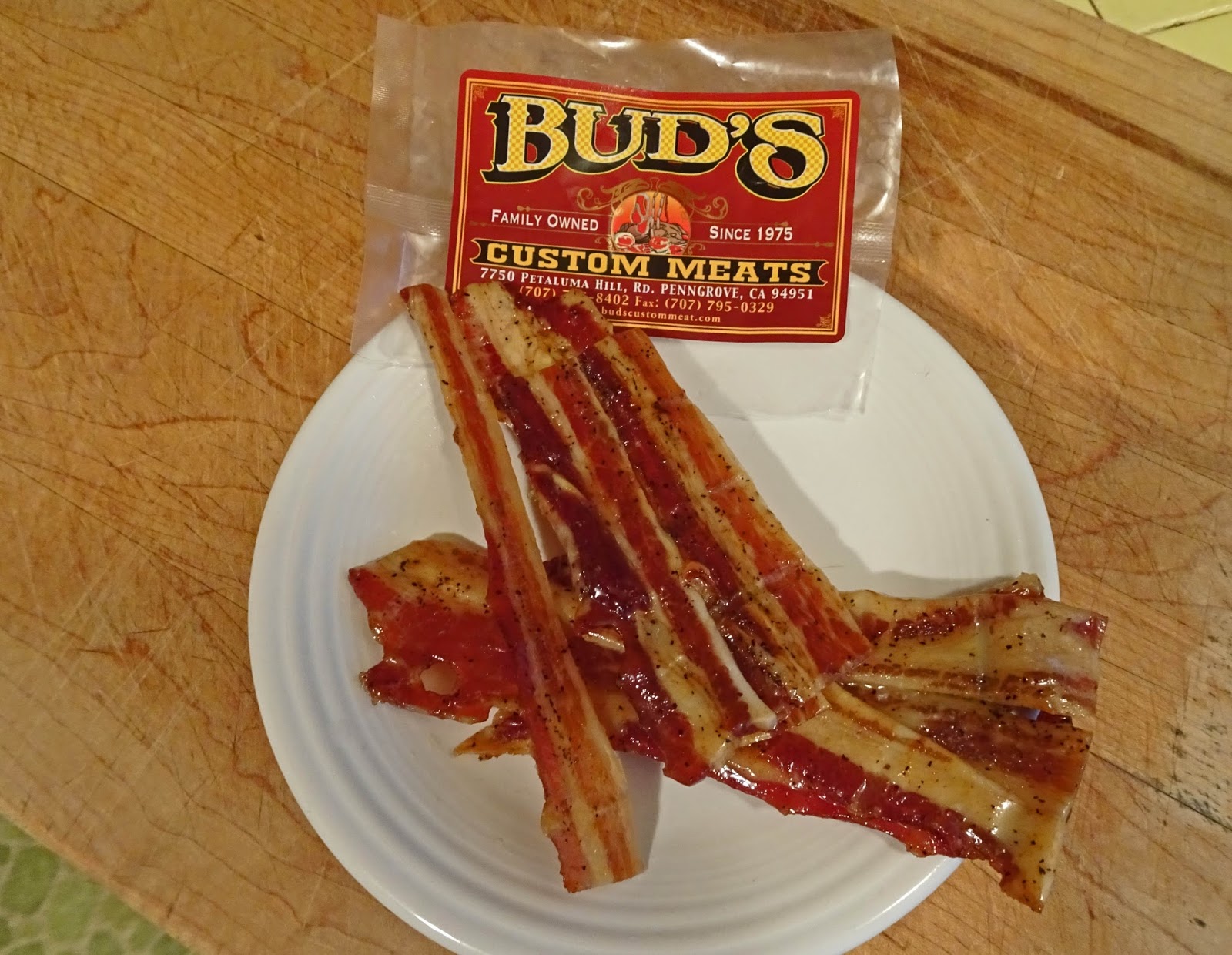 MAD MEAT GENIUS BUD'S CANDIED BACON JERKY