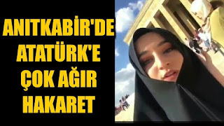 Anıtkabir'de Atatürk'e hakarete soruşturma Anıtkabir'de Atatürk'e hakarete soruşturma