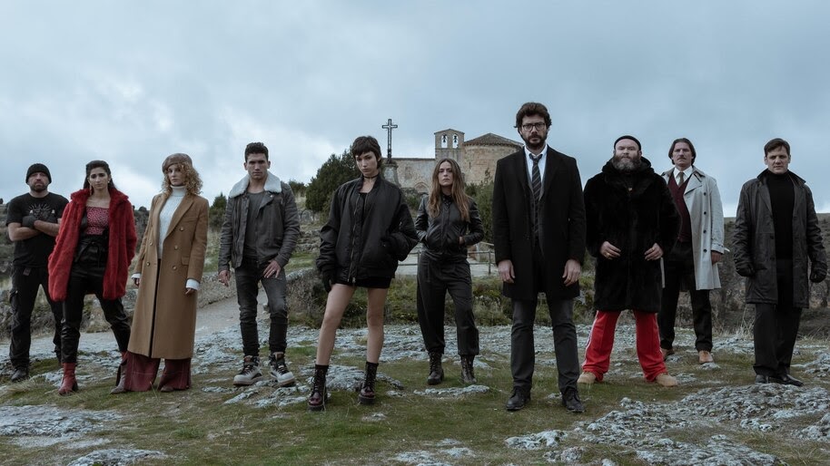 Money Heist, Series, Cast, Characters, 4K, #6.1121