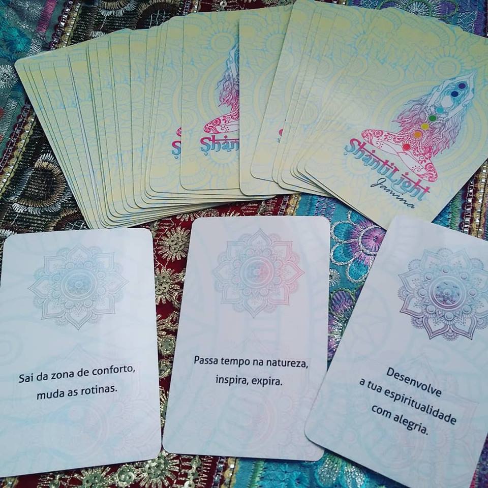 Jamina Ann da Silva Cartas/Oráculo ShantiLight Guia de luz para o