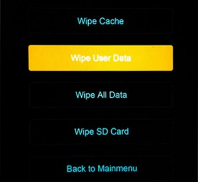 Xiaomi Redmi Note Prime Reset Wipe User Data