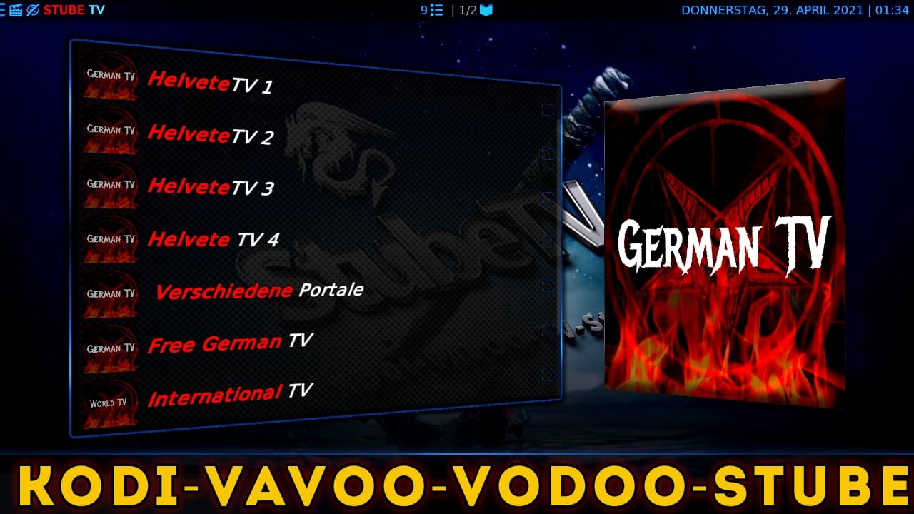 تطبيق مشاهدة القنوات المشفرة العالمية (الأفضل عالميا) |Kodi-Vavoo