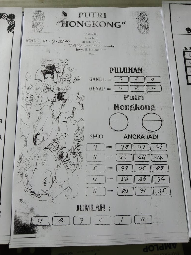 Kode syair togog hongkong selasa 13 juli 2021 KODE SYAIR