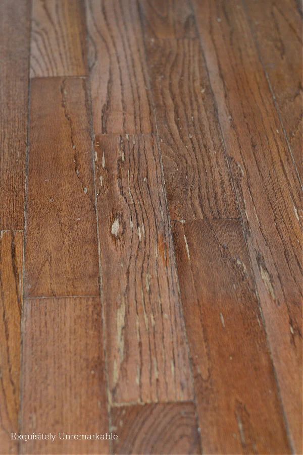 Damaged Wood Floor