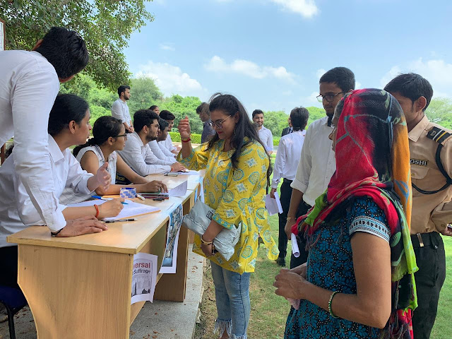 AMITY UNIVERSITY HARYANA - VOTING RIGHTS: BALLOT IS STRONGER THAN THE BULLET AMITY UNIVERSITY HARYANA - VOTING RIGHTS: BALLOT IS STRONGER THAN THE BULLET