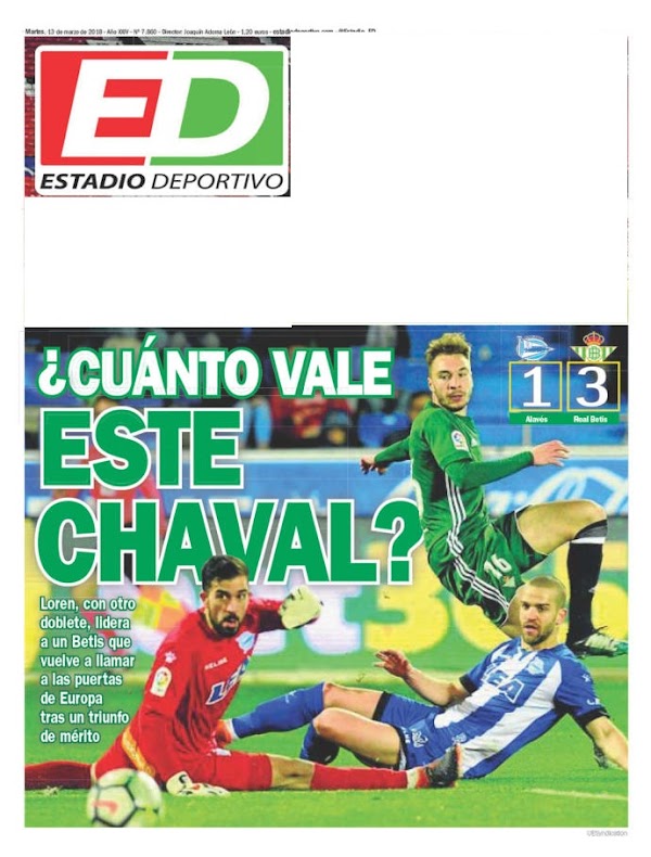 Betis, Estadio Deportivo: "¿Cuánto vale este chaval?"