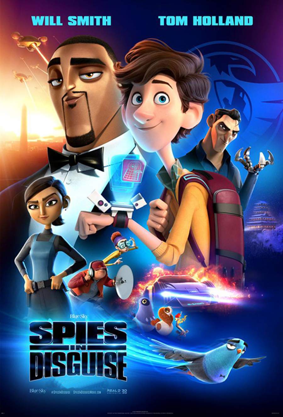 Spies in Disguise [2019] [DVDR] [NTSC] [Latino]