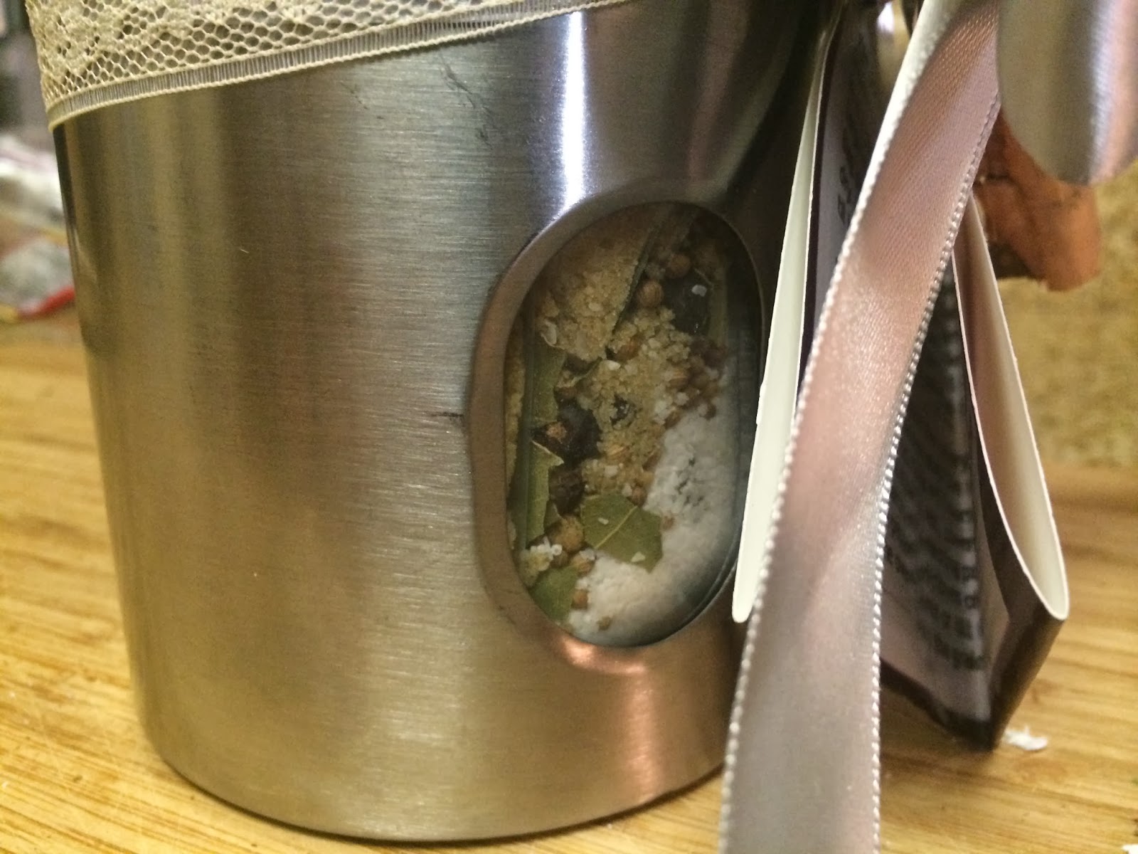 BIGGER eyes media. Home Made Corned Beef Brining Kit DIY Gift Idea.