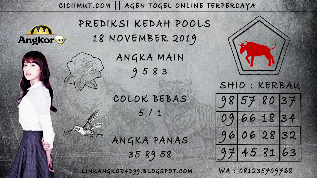 PREDIKSI KEDAH POOLS 18 NOVEMBER 2019 PREDIKSI KEDAH POOLS 18 NOVEMBER 2019