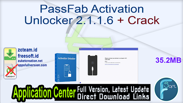PassFab Activation Unlocker 2.1.1.6 + Crack_ ZcTeam.id