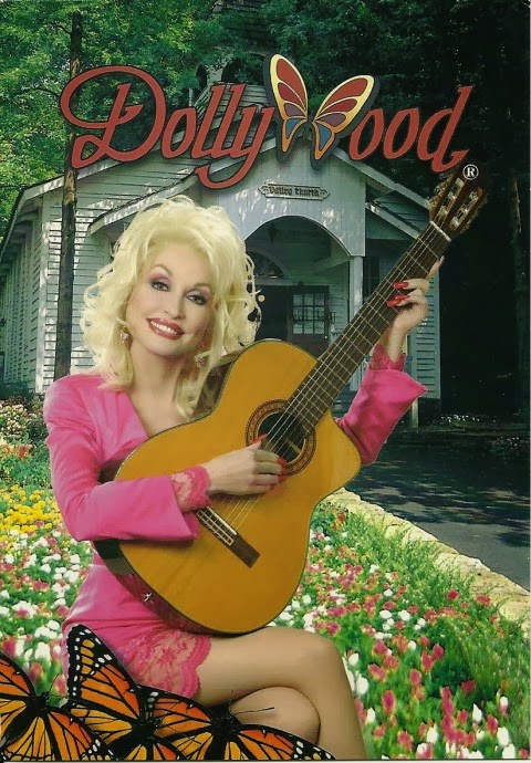 Postcards And Road Trips: Dolly Parton Postcard