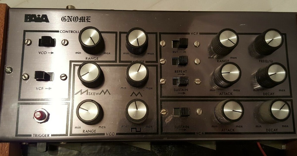 MATRIXSYNTH PAiA Gnome Analog Synthesizer Model 3740