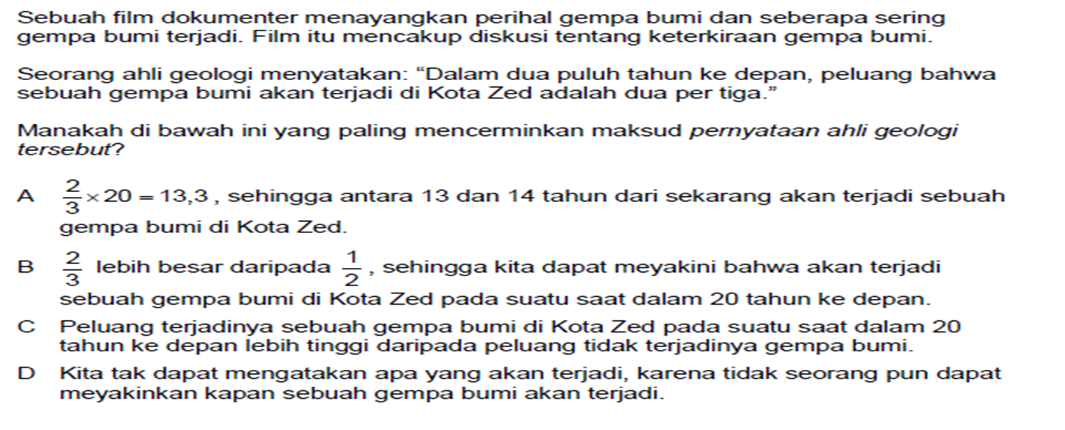 Contoh Soal Hots C4 Seni Budaya Ruang Belajar Siswa Kelas 8