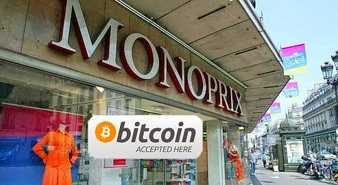 monoprix accepte bitcoin