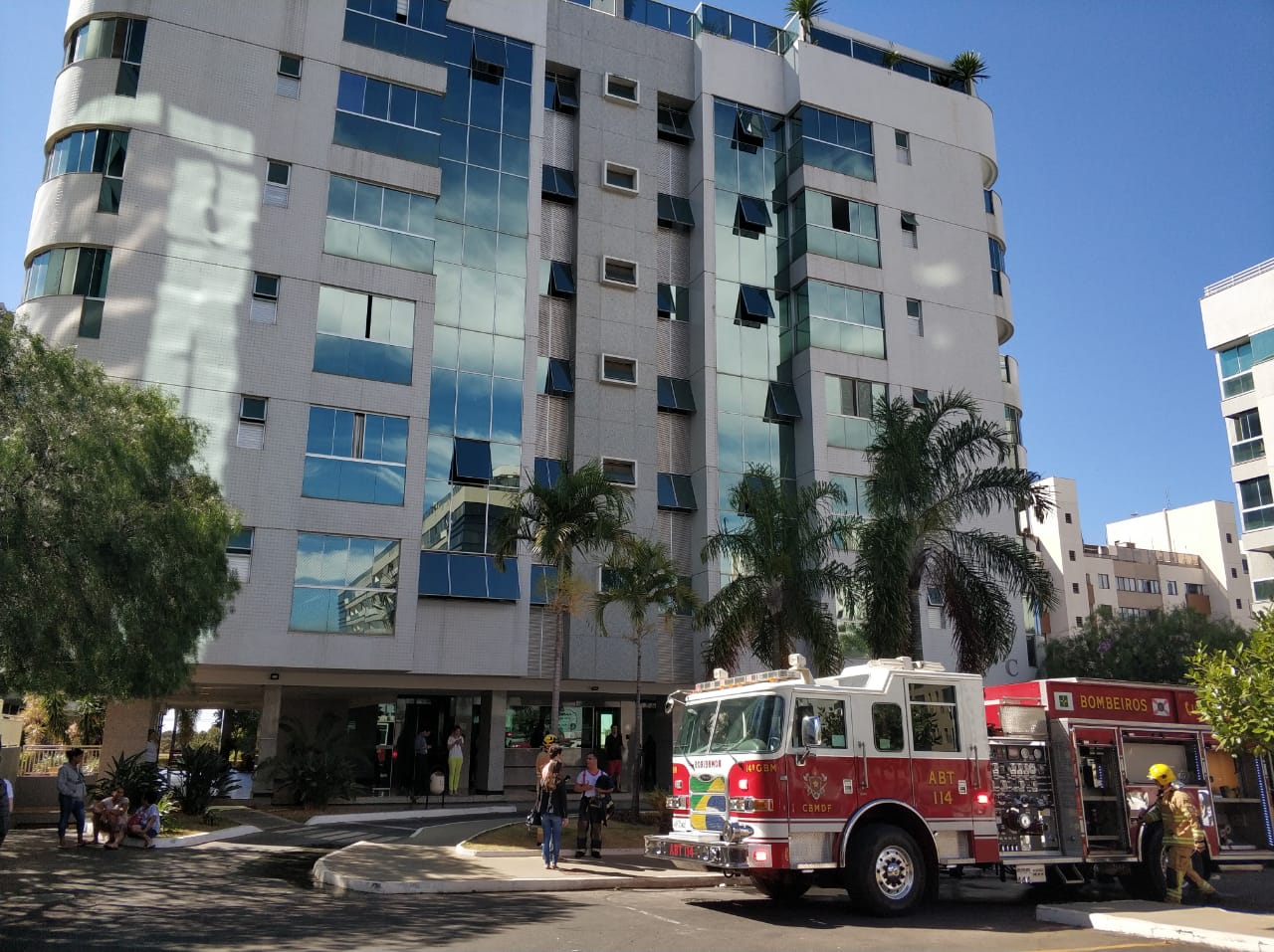 Rua Doutor Diogo De Faria 1087 BOMBEIROS RESGATAM CADELA DE INCÊNDIO EM APARTAMENTO NO SUDOESTE
