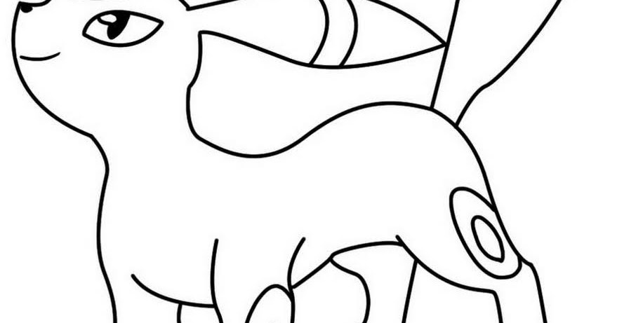 Umbreon Pokemon Coloring Pages Printable