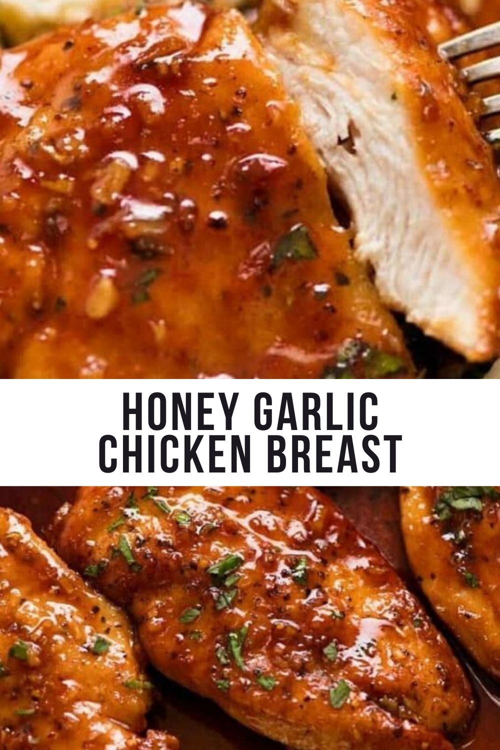 Honey Garlic Chicken Breast - Pinnerfood