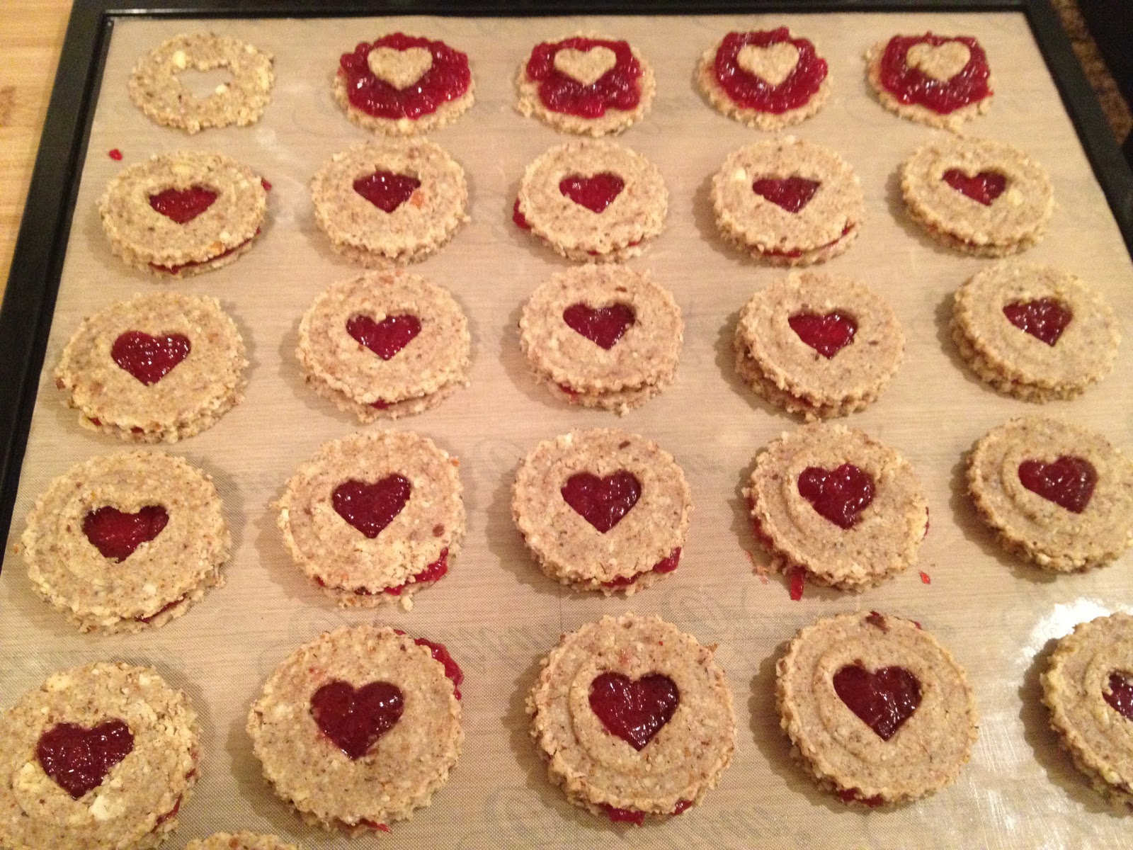 The Healing Kitchen Raw Vegan Valentine Cookies