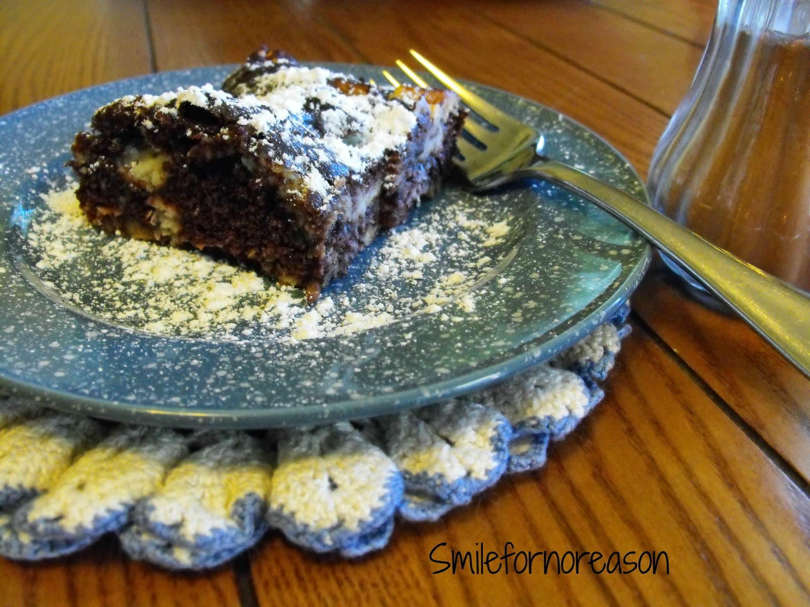 Smile for no reason Gluten Free, Milk Chocolate Dump Cake