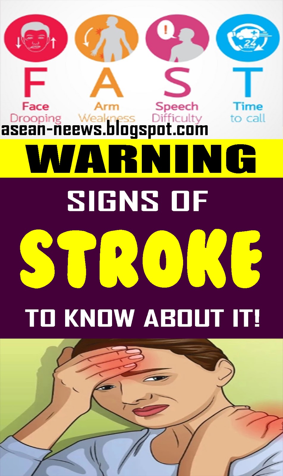 Warning Signs of Stroke to Know About