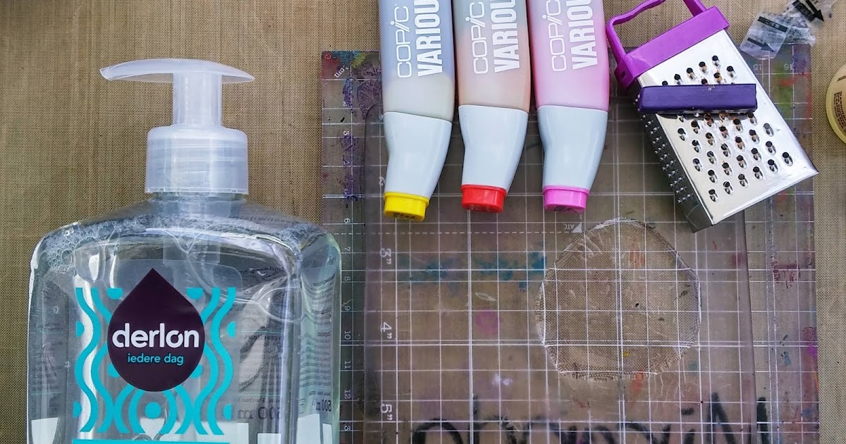 Copic Marker Europe various ink on a gelliplate