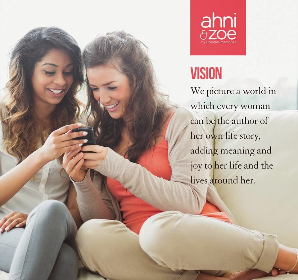 a dash of scraps Ahni & Zoe by Creative Memories Business Preview