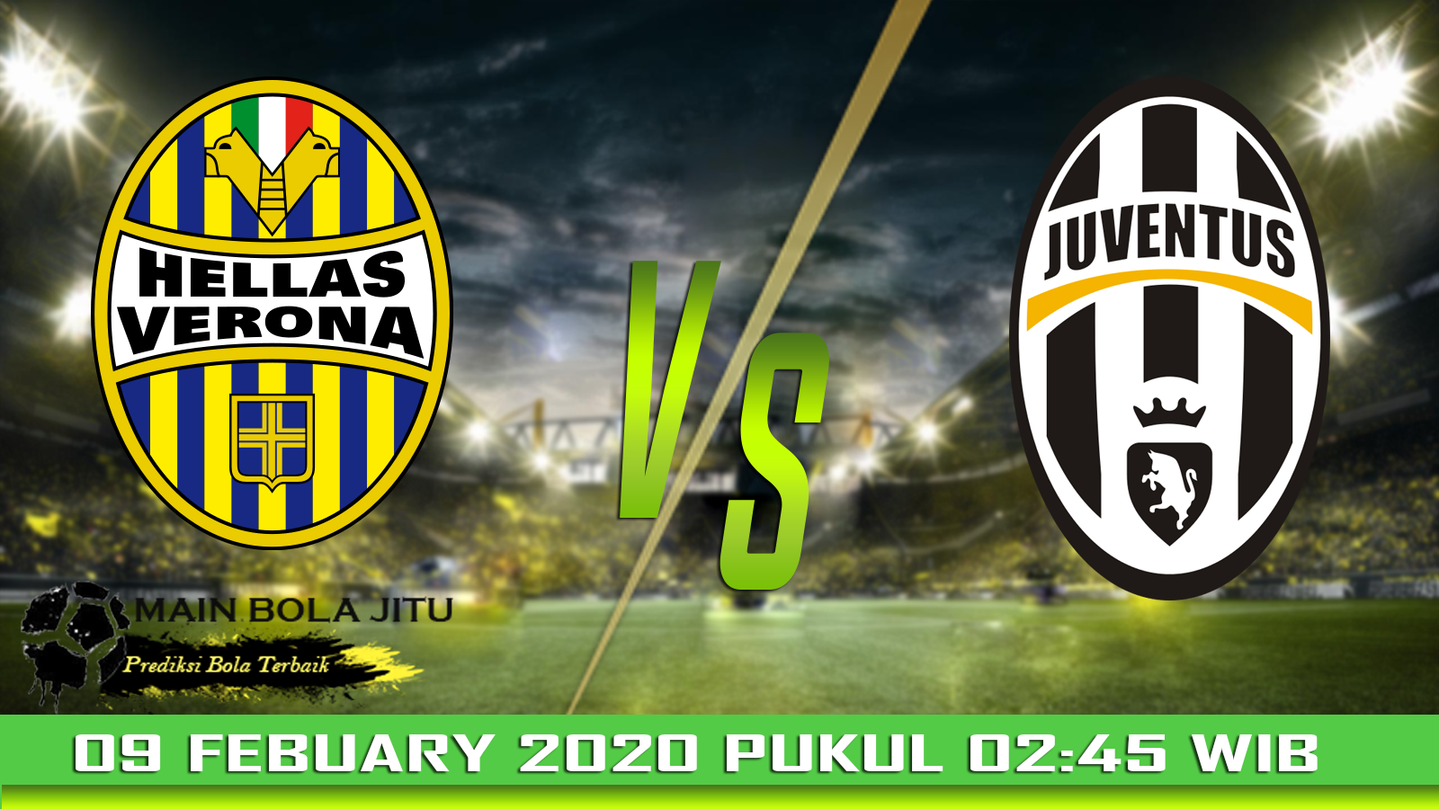Prediksi Bola Verona vs Juventus tanggal 09-02-2020