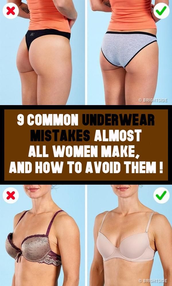 9 Common Underwear Mistakes Women Make, And How to Avoid Them